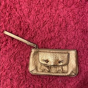Juicy Couture Gold Wristlet